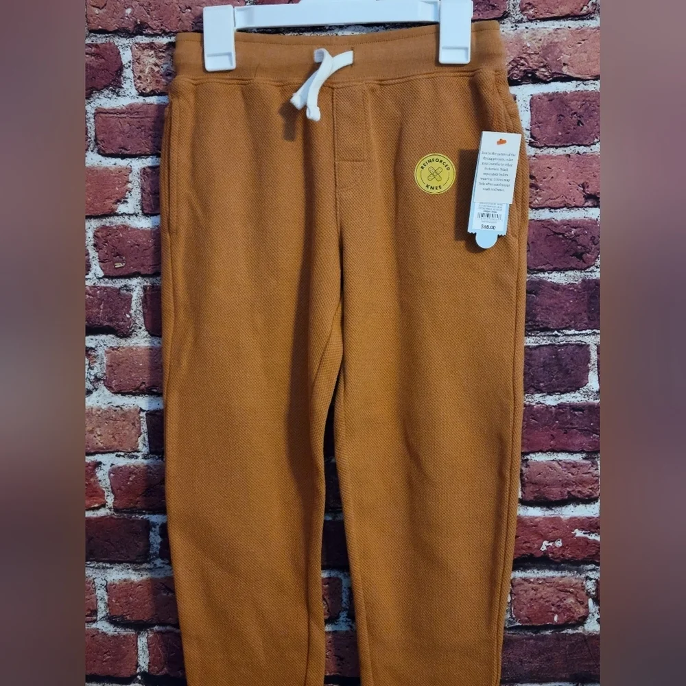 Cat & Jack Brown Boys Pants - Picture 2 of 9